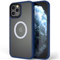 Аксессуар для iPhone Mobile Case TPU+PC Metal Buttons with MagSafe Blue for iPhone 13 Pro Max
