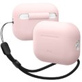 Чехол для наушников Elago Silicone Basic Case with Nylon Lanyard Light Pink (EAPP2SC-BA+ROSTR-LPK) for Apple AirPods Pro 2