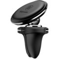 Держатель и док-станция Baseus Car Holder Magnetic Air Vent Mount Holder with cable clip Black (SUGX-A01)