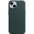Аксессуар для iPhone Apple Leather Case with MagSafe Forest Green (MPP53) for iPhone 14