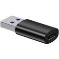 Адаптер Baseus Adapter USB to USB-C 3.1 Ingenuity Black (ZJJQ000101)