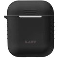 Чехол для наушников LAUT POD Charcoal Black (LAUT_AP_POD_BK) for Apple AirPods