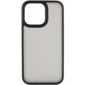 Аксессуар для iPhone Mobile Case TPU+PC Metal Buttons Black for iPhone 13 Pro Max