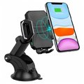 Держатель и док-станция Choetech Car Holder Wireless Charger 15W Black (T521-F)
