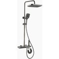 Душова система Lefton Thermostatic Shower System with 5 Water Modes and Temperature Display Screen-SST2206 Grey