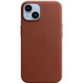 Аксессуар для iPhone Apple Leather Case with MagSafe Umber (MPP73) for iPhone 14