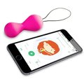 Вагінальні кульки, тренажер вагінальних м'язів Gballs 2 App Gvibe, рожевий