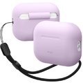 Чехол для наушников Elago Silicone Basic Case with Nylon Lanyard Lavender (EAPP2SC-BA+ROSTR-LV) for Apple AirPods Pro 2