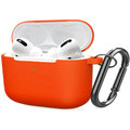 Чехол для наушников TPU Case with Belt Orange for Apple AirPods Pro