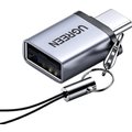 Адаптер Ugreen Adapter US270 USB-C 3.1 to USB 3.0 Cable with Lanyard Space Gray (50283)