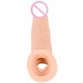 Насадка на член Nature Skin Penis Sleeve With Extension