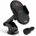 Держатель и док-станция Adonit Car and Desk Holder Wireless Charging Bracket Black with Car Charger (3121-17-07-B)