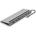 Адаптер Belkin Adapter USB-C to USB-C 3.0+HDMI+DisplayPort+SD+RJ45+VGA+2xUSB 3.0+USB 2.0+3.5mm Grey