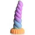 Фантазийный фаллоимитатор в форме рога Единорога Creature Cocks Mystique Silicone Unicorn Dildo