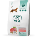 Сухой корм Optimeal Sterilised cats для стерилизованных кошек с высоким содержанием говядины и сорго 4 кг (4820215364348)