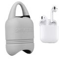 Чехол для наушников Becover Case Kindon i-Smile with Belt Gray IPH1430 (702348) for Apple AirPods