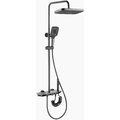 Душова система Lefton Thermostatic Shower System with Temperature Display and 4 Water Outlet Modes-SST2204 Grey