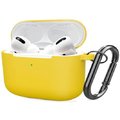 Чехол для наушников TPU Case with Belt Yellow for Apple AirPods Pro
