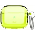 Чехол для наушников Elago Clear Case Neon Yellow (EAP3CL-HANG-NYE) for Apple AirPods 3