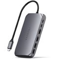 Адаптер Satechi Adapter M1 USB-C to 2xUSB-C+2xUSB+2xHDMI Space Gray (ST-UCM1HM)