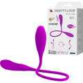 Гибкий вибростимулятор унисекс PRETTY LOVE - Snaky Vibe, BI-014327-3