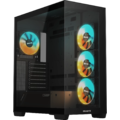 Корпус GIGABYTE C500 Panoramic Stealth Black (GB-C500P ST)