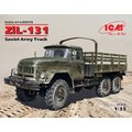 Советский армейский грузовой автомобиль ZiL-131 Soviet Army truck(ICM35515)
