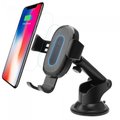 Держатель и док-станция Baseus Car Holder Wireless Charger Gravity Mount Black (WXYL-A01)
