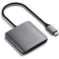 Адаптер Satechi Aluminum Adapter USB-C to 4xUSB-C Space Gray (ST-UC4PHM)