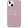 Аксессуар для iPhone Pump Silicone Minimalistic Case You Are Beautiful (PMSLMN13-13/128) for iPhone 13