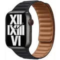 Аксессуар для Watch Apple Leather Link Midnight Size M/L (ML823) for Apple Watch 42/44/45/49mm