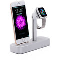 Аксессуар для Watch COTEetCI Base5 Dock Stand Silver (CS2095-TS) for Apple iPhone and Apple Watch
