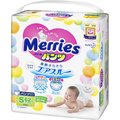 Подгузники-трусики Merries S 4-8 кг 62 шт (4901301316073)