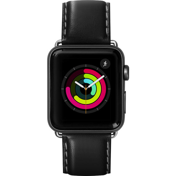 Аксессуар для Watch LAUT Oxford Watch Strap Noir (LAUT_AWL_OX_BK) for Apple Watch 42/44/45/49mm