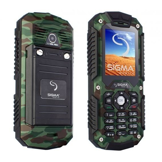 Мобильный телефон Sigma mobile X-treame IT67 Dual Sim Khaki (UA UCRF)