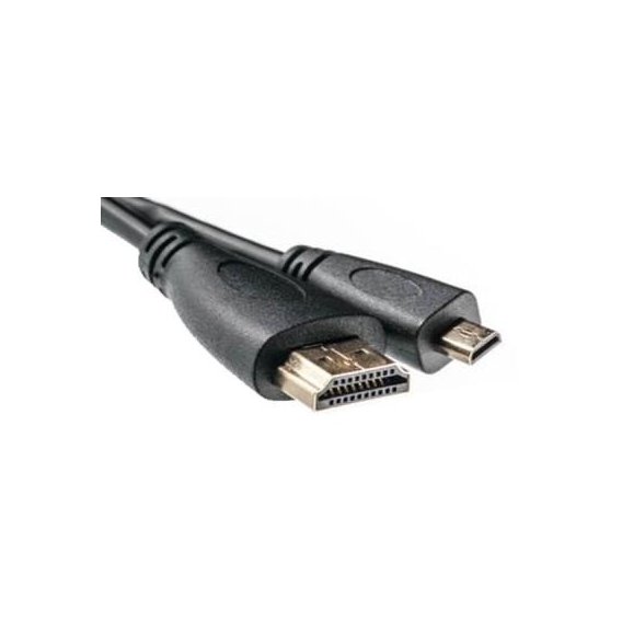 Кабель и переходник PowerPlant HDMI A to HDMI D (micro), 2.0m (KD00AS1242)