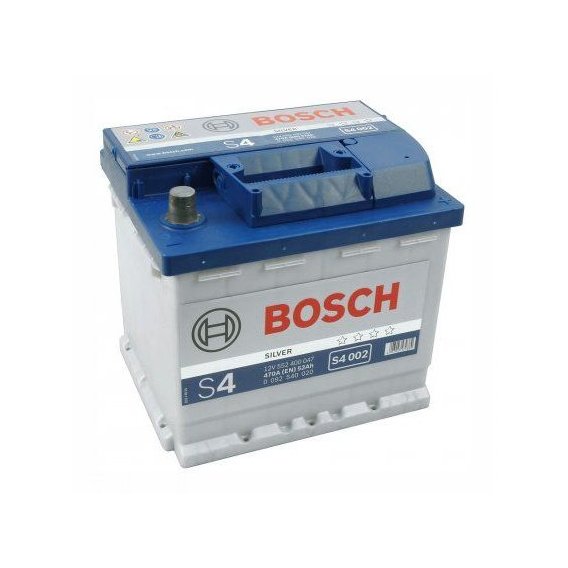 Автомобильный аккумулятор Bosch 6CT-52 S4 Silver (S40 020)