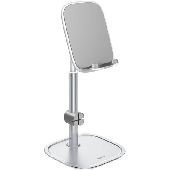 Держатель и док-станция Baseus Holder Stand Literary Silver (SUWY-A0S) for Tablets and Smartphones from 4 "to 12.9"