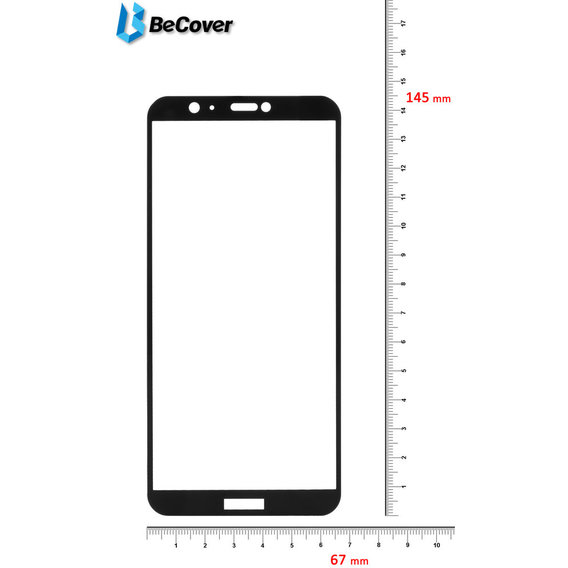 Аксессуар для смартфона BeCover Tempered Glass Black for Huawei P Smart (701842)