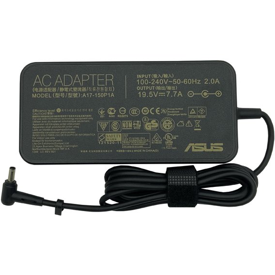 Зарядное устройство ASUS 146W 19V 7.7A 5.5x2.5mm slim A17-150P1A OEM (74430)