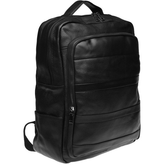 Keizer Leather Backpack Black (K1552-black) for MacBook 15"