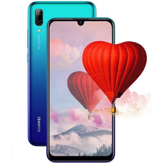 Смартфон Huawei P smart 2019 3/64GB Aurora Blue (UA UCRF)