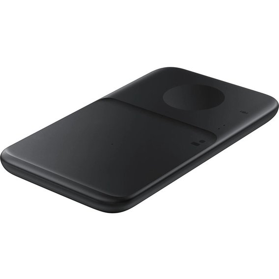 Зарядное устройство Samsung Wireless Charger Duo (with TA) Black for Smartphones and Galaxy Watch (EP-P4300TBRGRU)