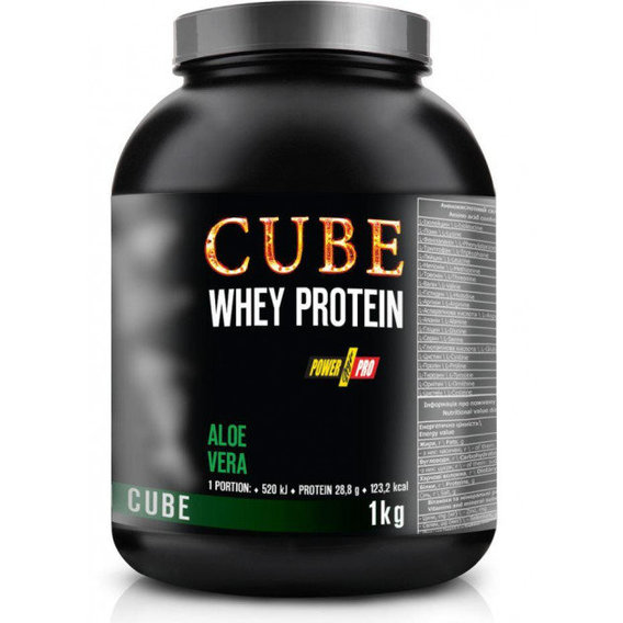 Протеин Power Pro CUBE Whey Protein 1000 g Алое