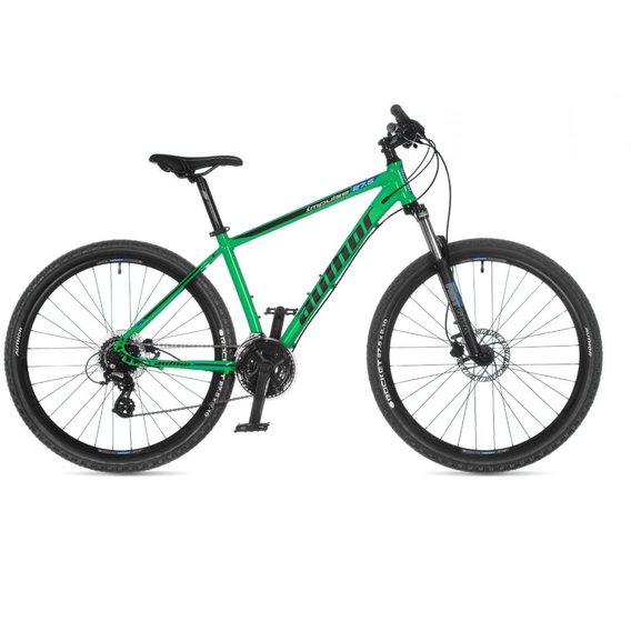 Велосипед Велосипед AUTHOR (2023) Impulse 27.5", рама 19", зеленый (синий)/черный (2023078)