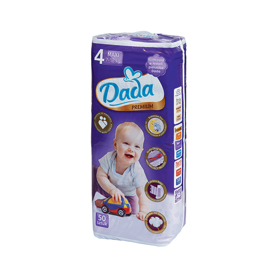 Подгузники Dada Premium 4 Maxi 50 шт