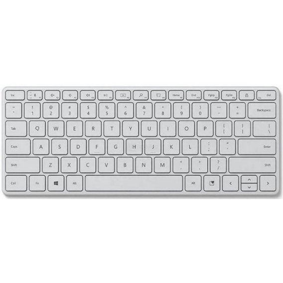 Клавиатура Microsoft Designer Compact Bluetooth Glacier White (21Y-00041)