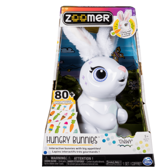 ZOOMER Spin Master Интерактивный кролик Жевастик (SM14435/2551)