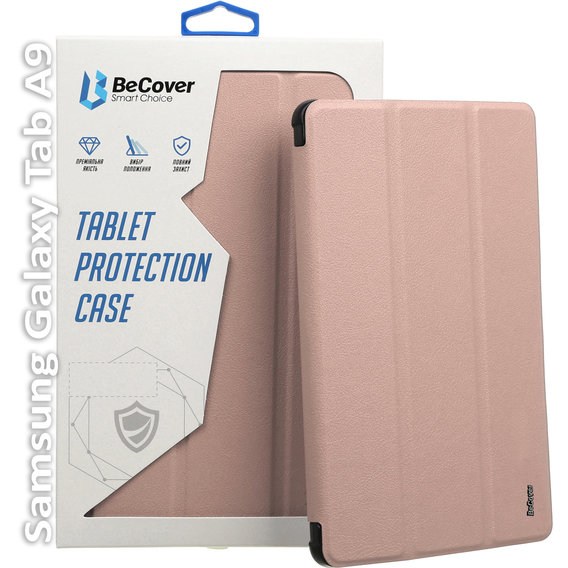 Аксессуар для планшетных ПК BeCover Smart Case Rose Gold for Samsung X115 Galaxy Tab A9 (709910)