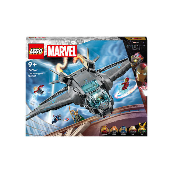 Конструктор LEGO Super Heroes Marvel Квинджет Мстителей (76248)